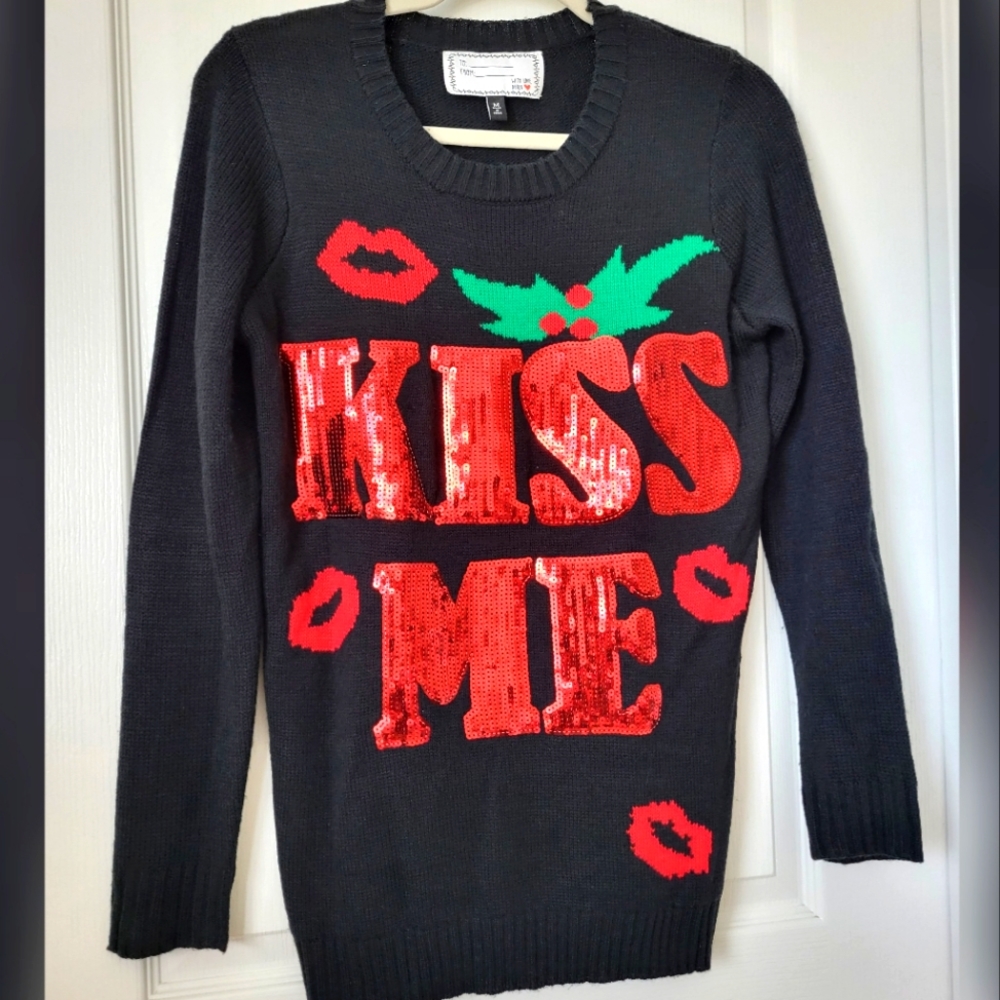 With love, Derek Christmas Sweater Size Med